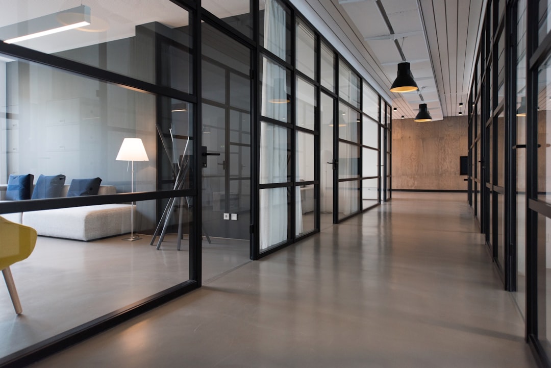digital Office hallway